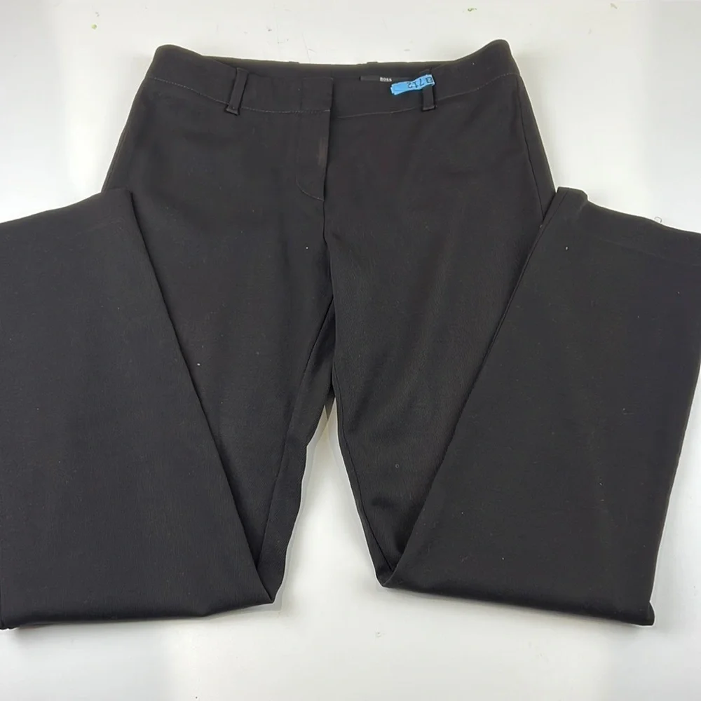 Boss Hugo Boss Black Trousers with Stretch - Picture 4 of 13